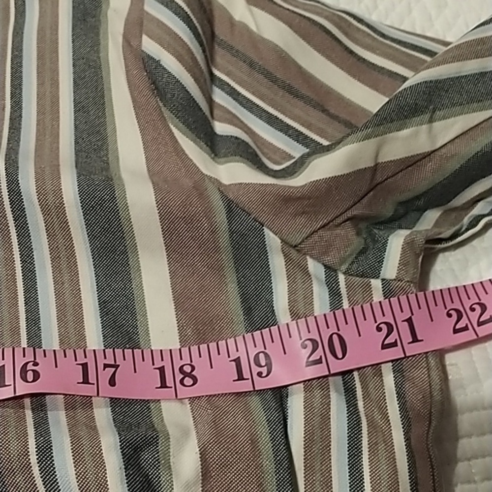 American Rhino Striped Bibi Bomber Jacket M - Picture 10 of 11
